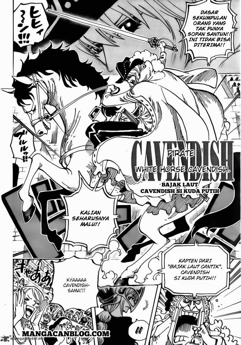 One Piece Chapter 722 Halaman 4