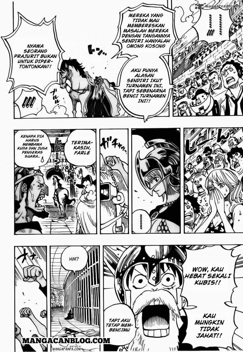 One Piece Chapter 722 Halaman 6