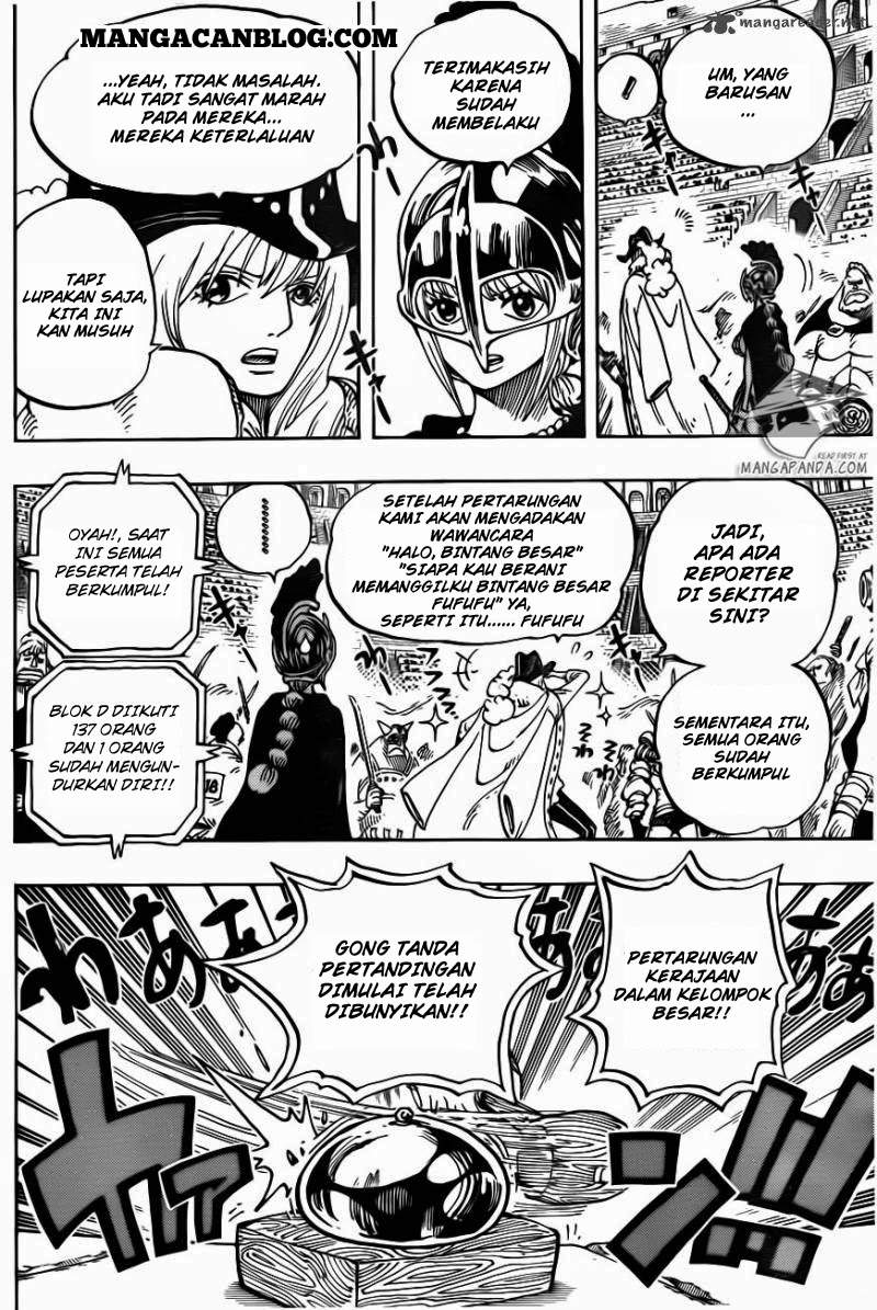 One Piece Chapter 722 Halaman 8