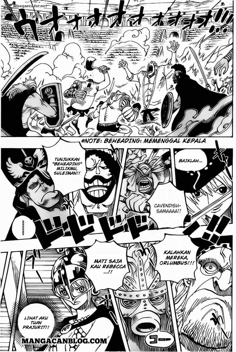 One Piece Chapter 722 Halaman 9