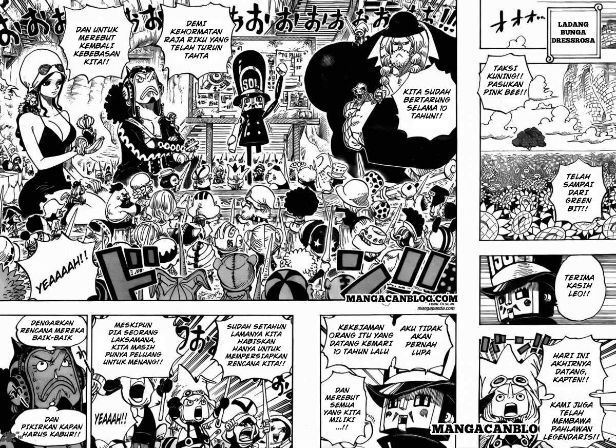 One Piece Chapter 722 Halaman 10