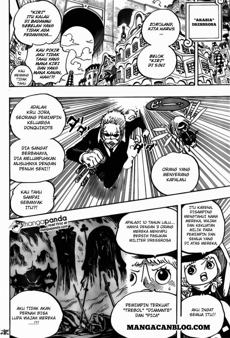 One Piece Chapter 722 Halaman 11