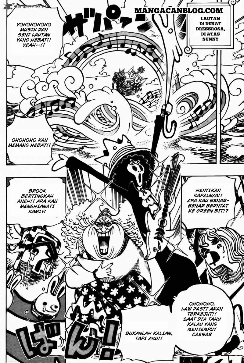 One Piece Chapter 722 Halaman 13