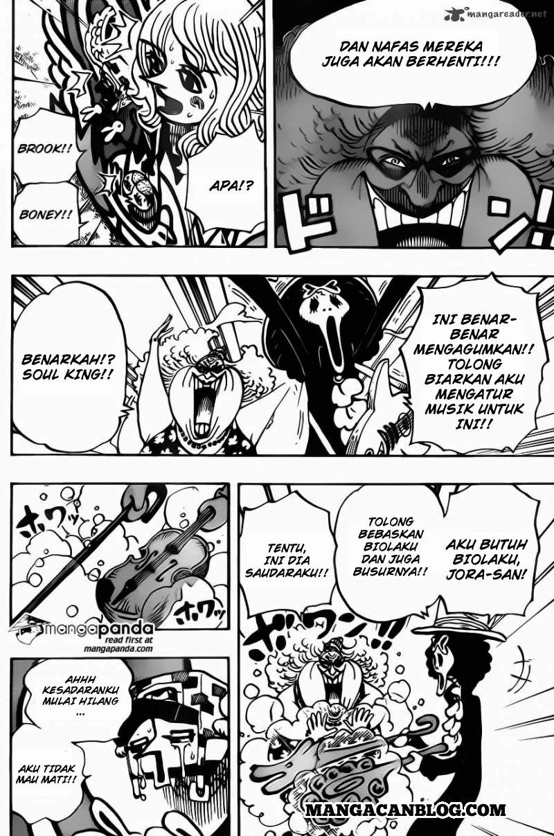 One Piece Chapter 722 Halaman 15