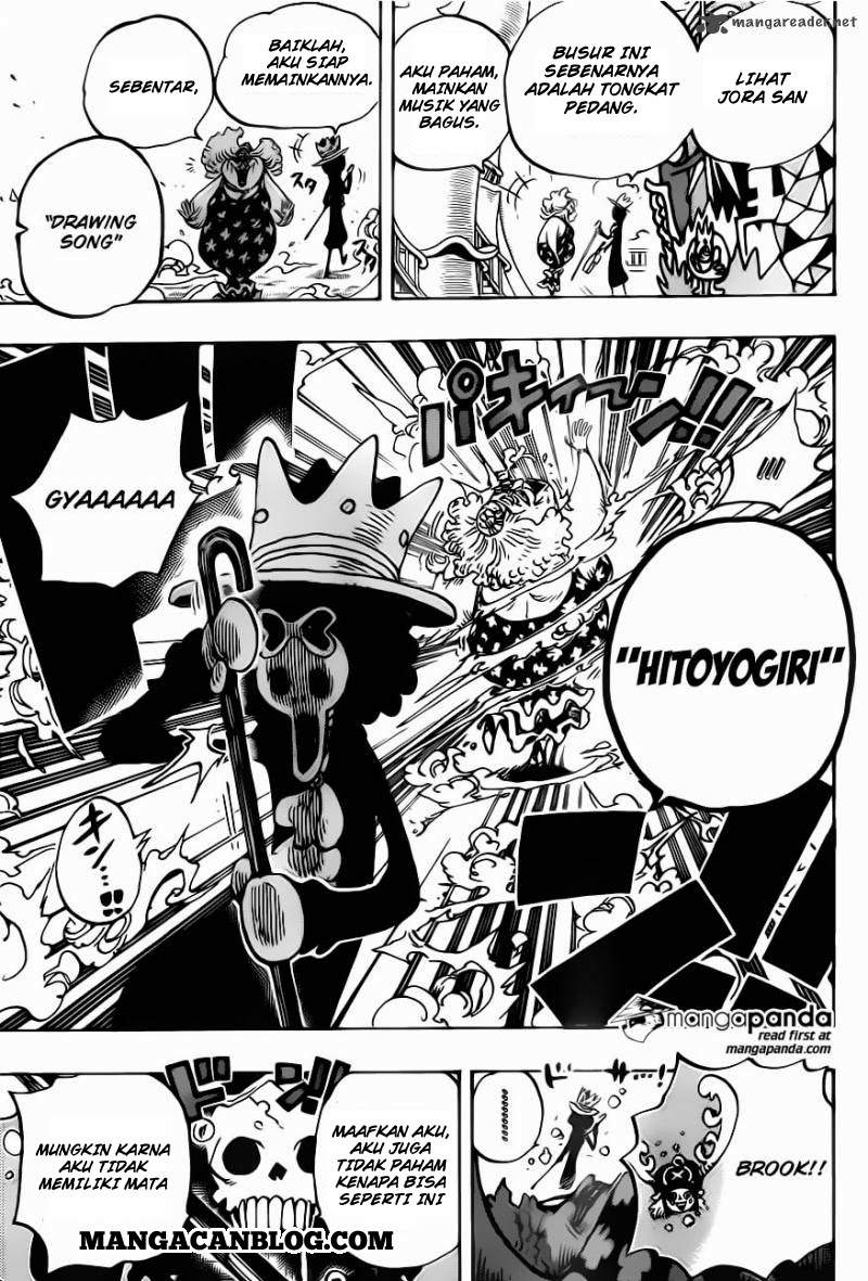 One Piece Chapter 722 Halaman 16