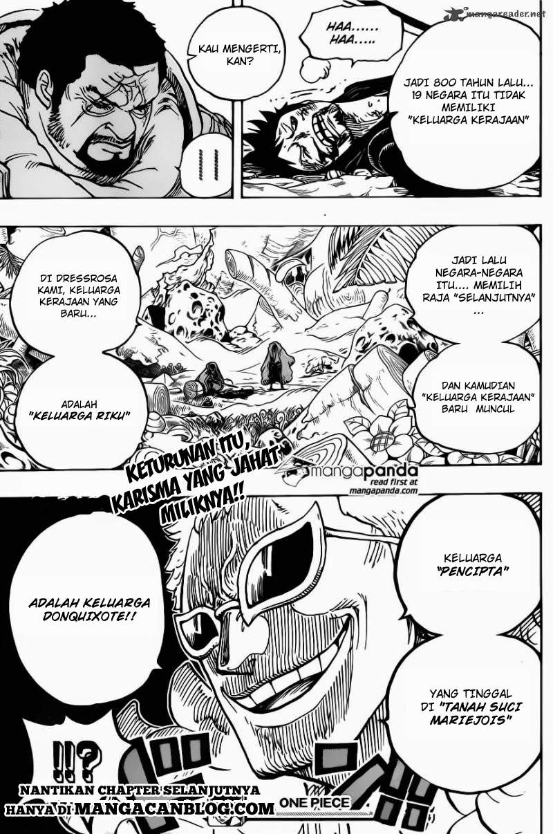 One Piece Chapter 722 Halaman 18