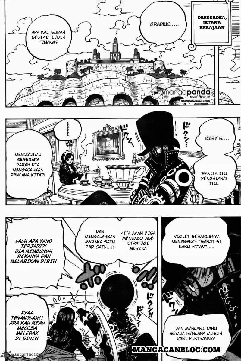 One Piece Chapter 723 Halaman 4