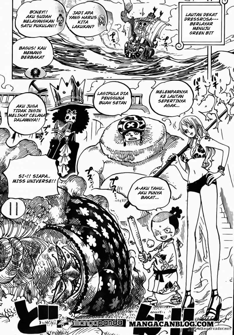 One Piece Chapter 723 Halaman 8