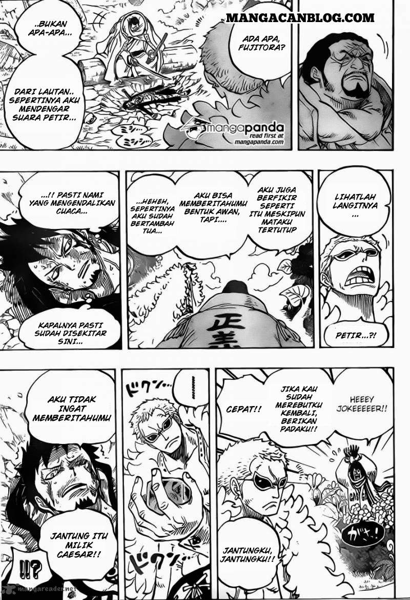 One Piece Chapter 723 Halaman 11