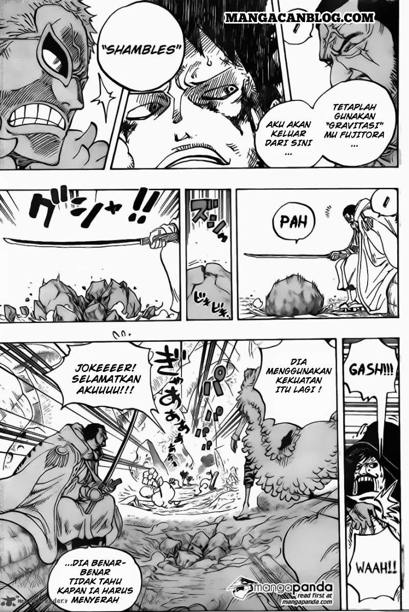 One Piece Chapter 723 Halaman 13
