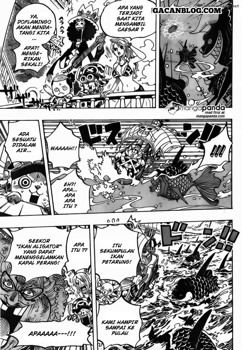 One Piece Chapter 723 Halaman 15
