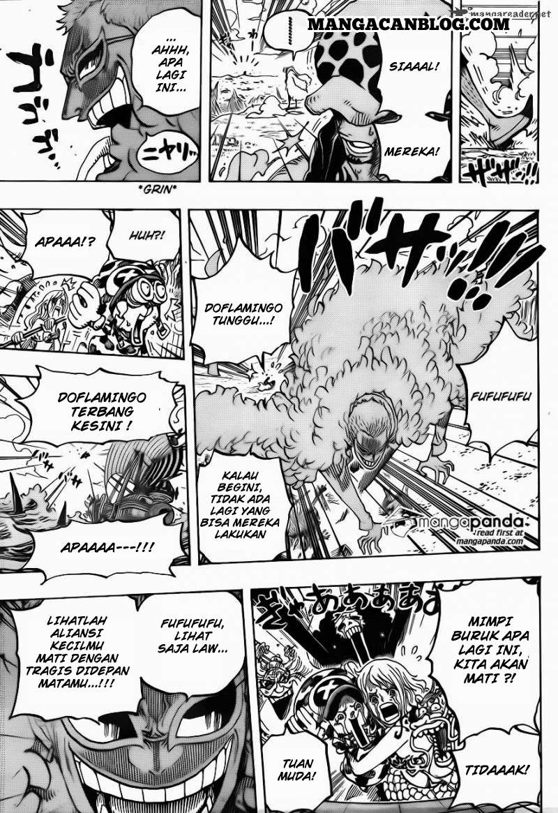 One Piece Chapter 723 Halaman 17