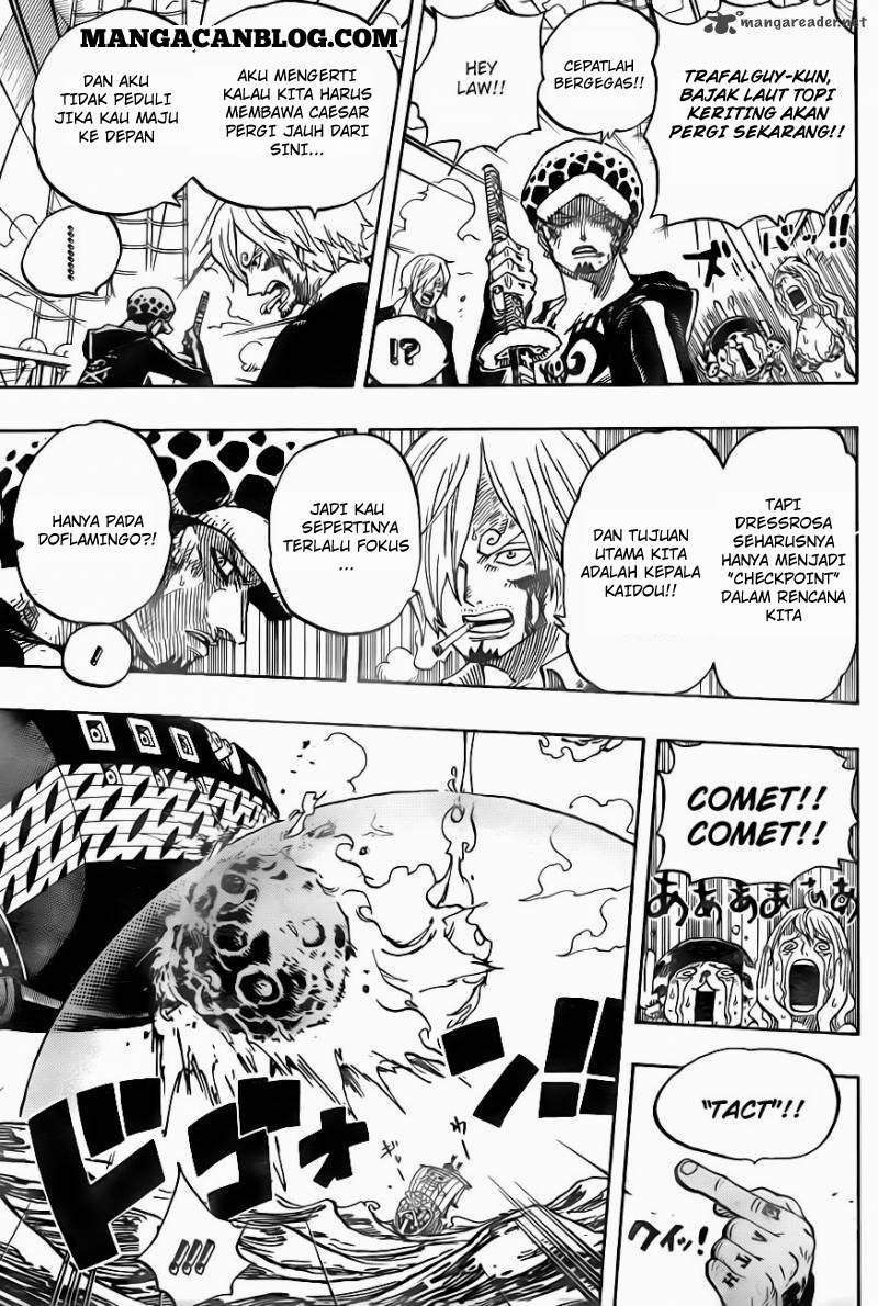 One Piece Chapter 724 Halaman 13