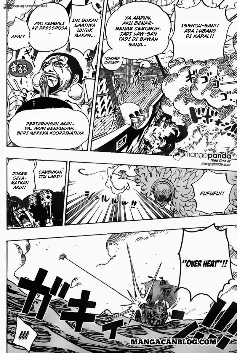 One Piece Chapter 724 Halaman 14