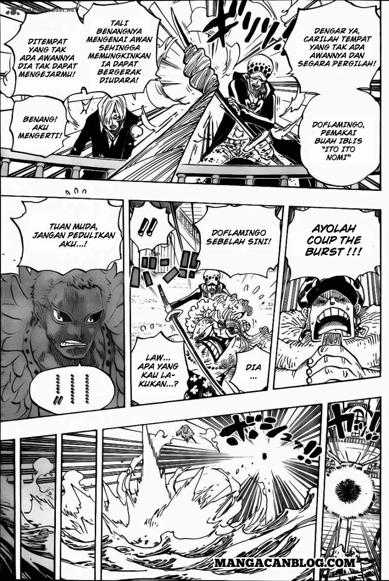 One Piece Chapter 724 Halaman 15