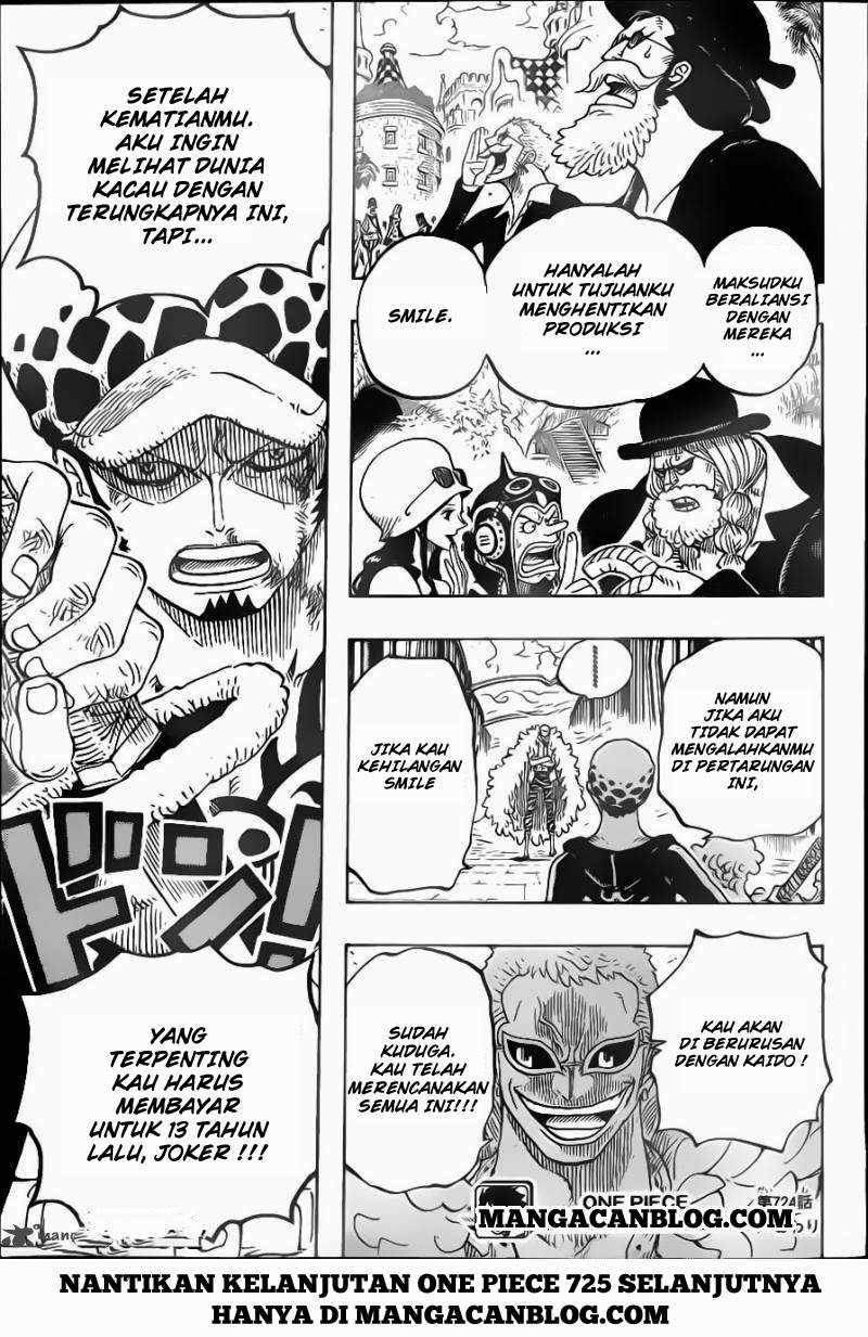 One Piece Chapter 724 Halaman 17