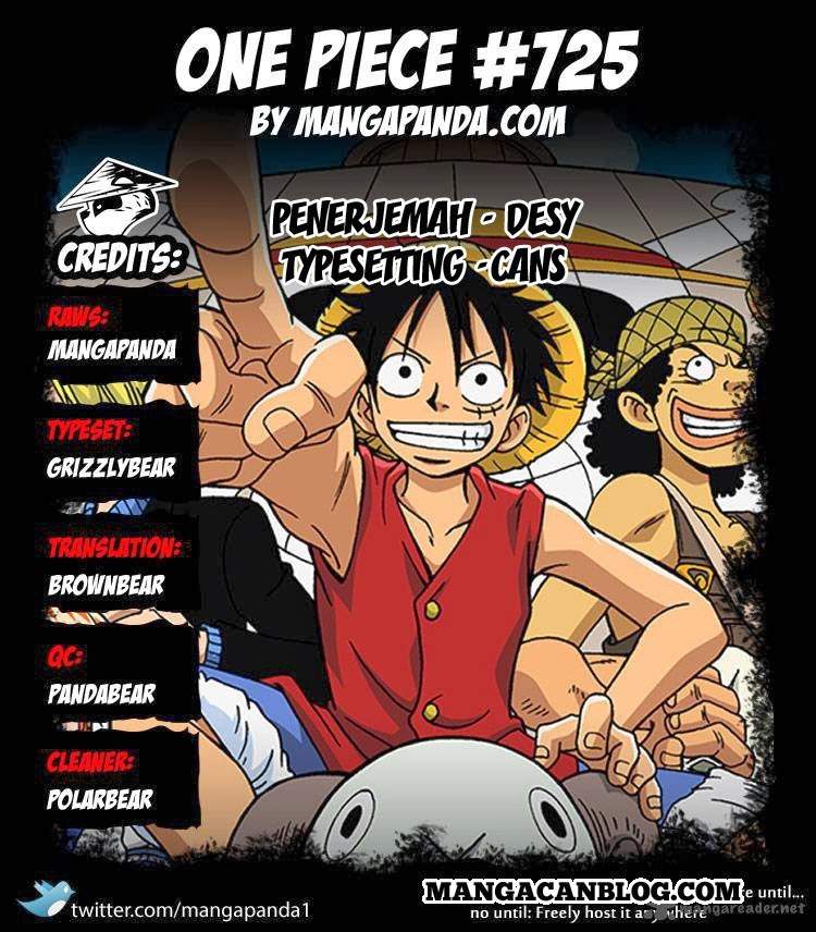 One Piece Chapter 725 Halaman 1