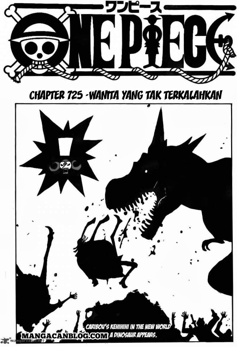 One Piece Chapter 725 Halaman 2