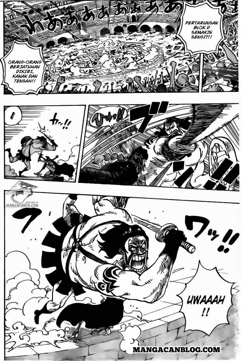 One Piece Chapter 725 Halaman 11