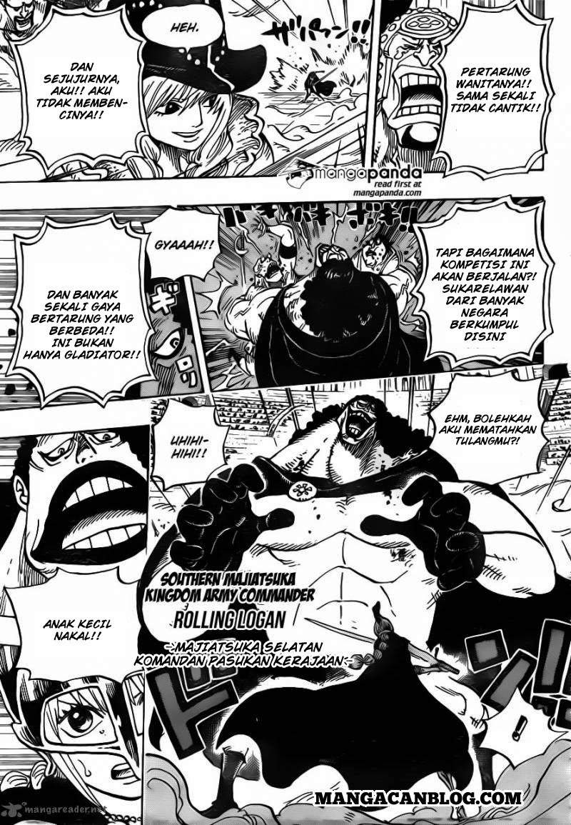 One Piece Chapter 725 Halaman 14