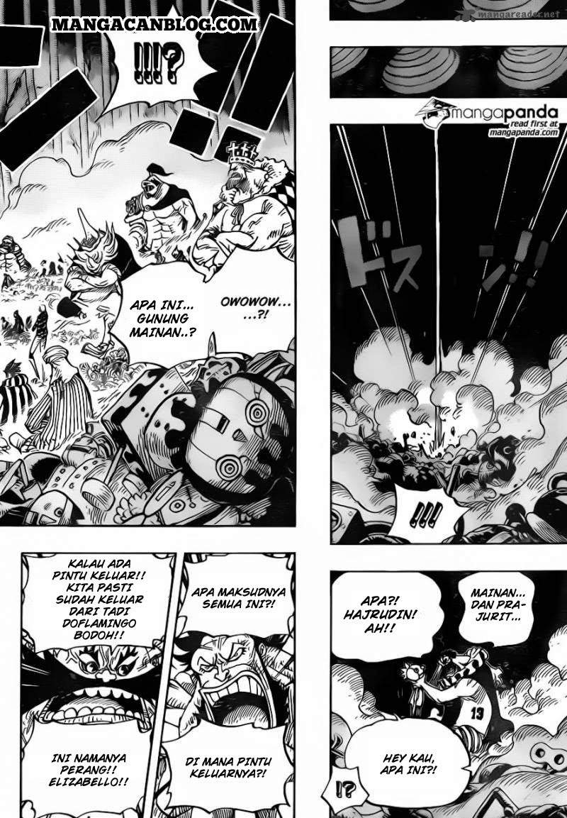 One Piece Chapter 725 Halaman 17
