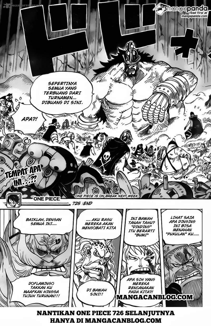 One Piece Chapter 725 Halaman 18
