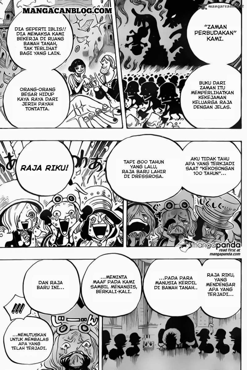 One Piece Chapter 726 Halaman 15