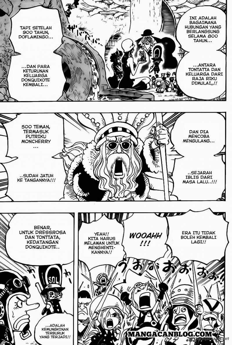 One Piece Chapter 726 Halaman 17