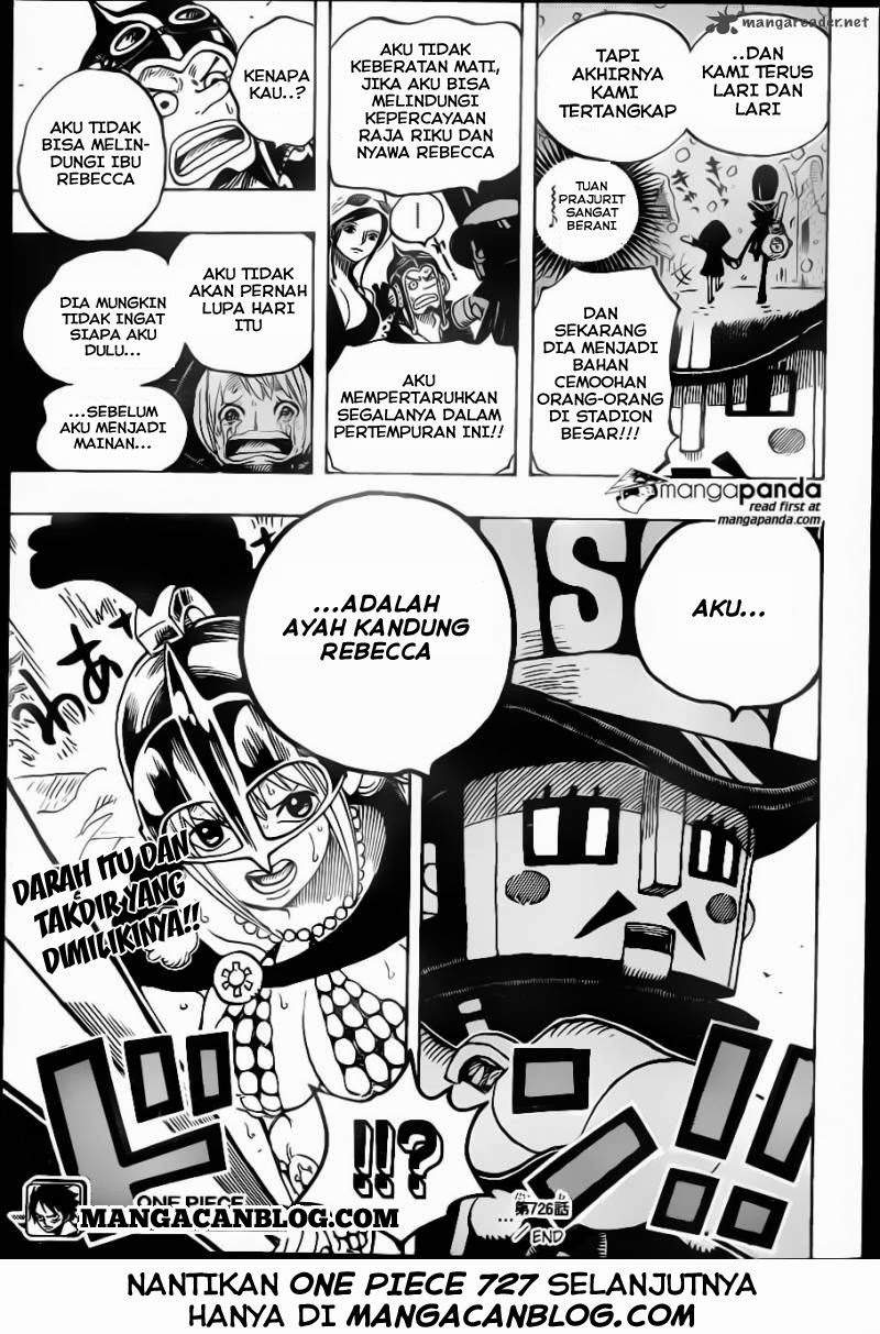 One Piece Chapter 726 Halaman 19