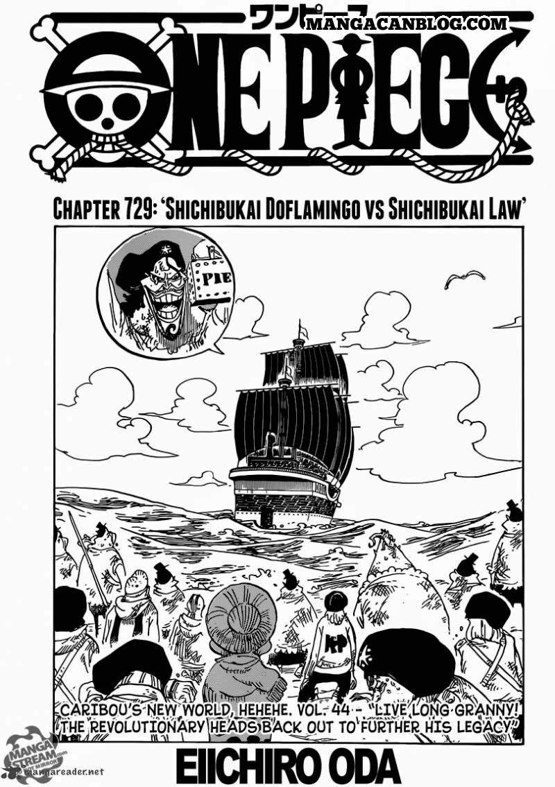 One Piece Chapter 729 Halaman 2