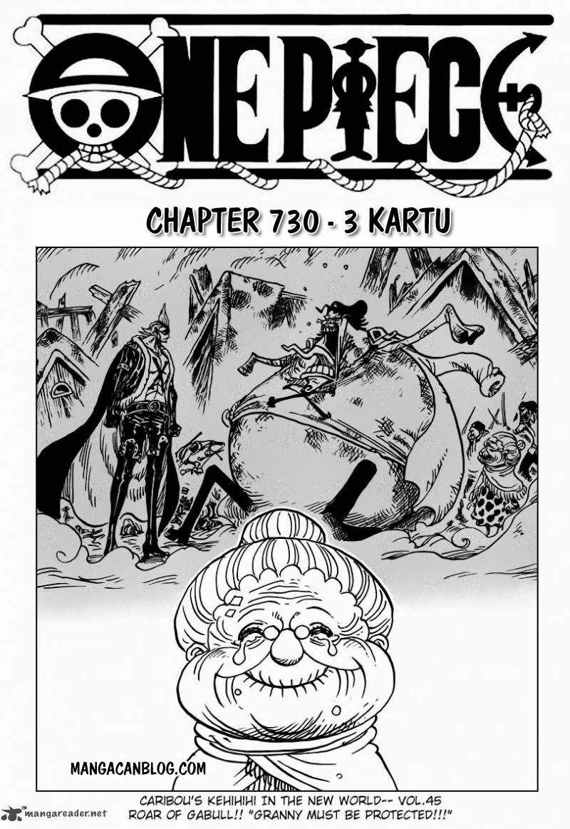 One Piece Chapter 730 Halaman 2