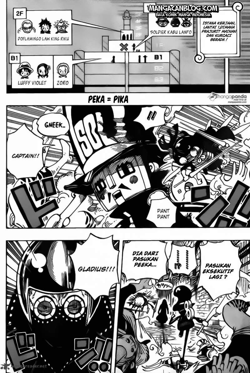 One Piece Chapter 740 Halaman 6