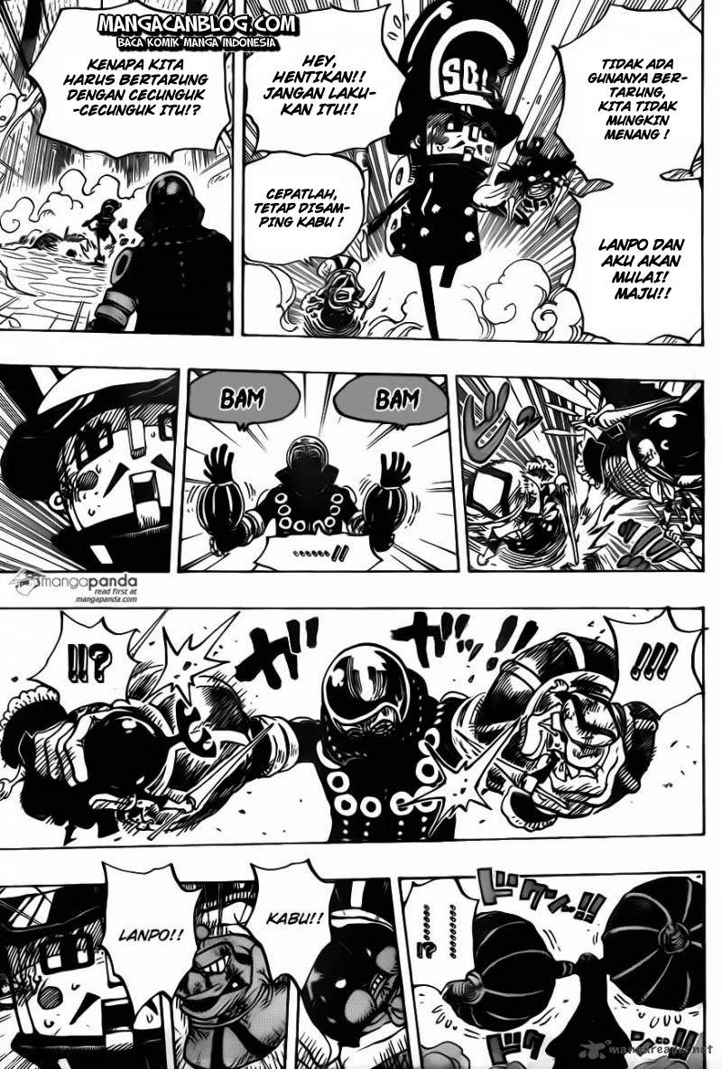 One Piece Chapter 740 Halaman 7