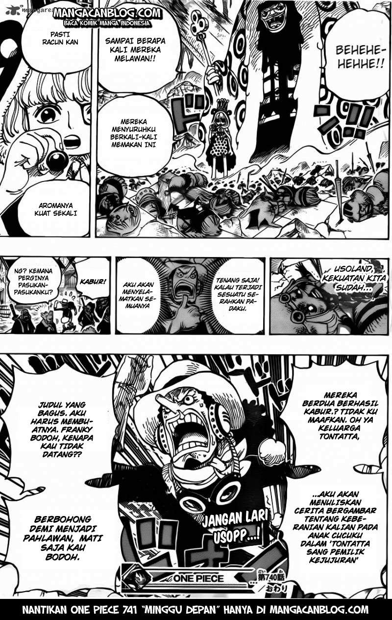 One Piece Chapter 740 Halaman 21