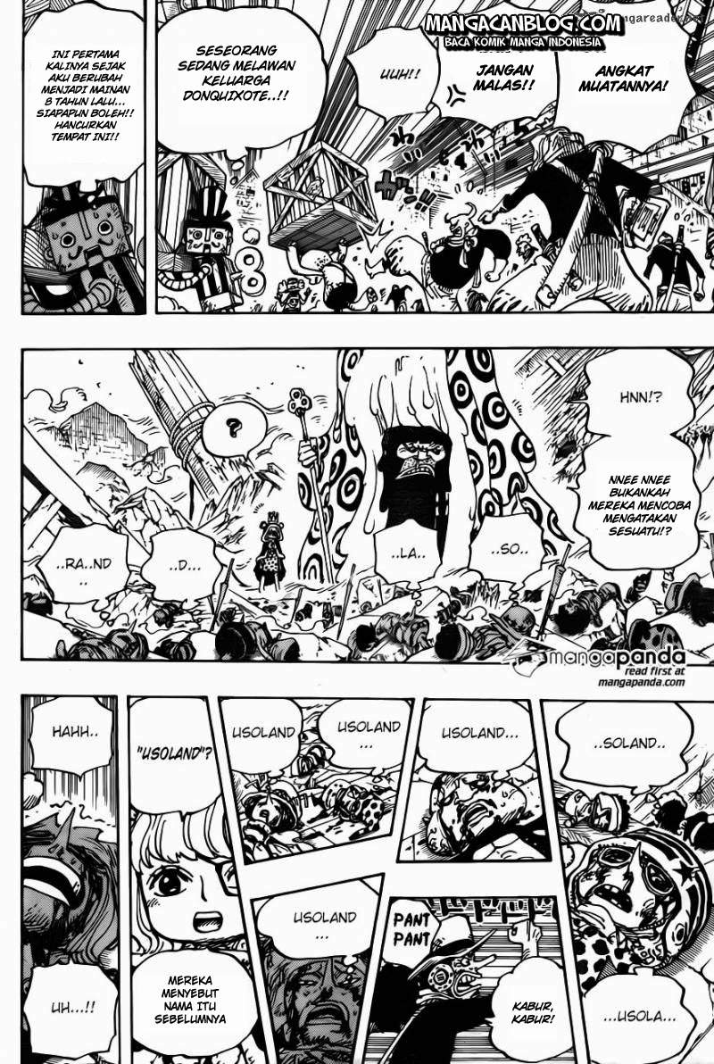 One Piece Chapter 741 Halaman 3