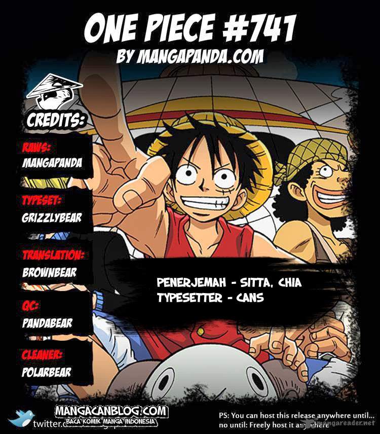 One Piece Chapter 741 Halaman 19
