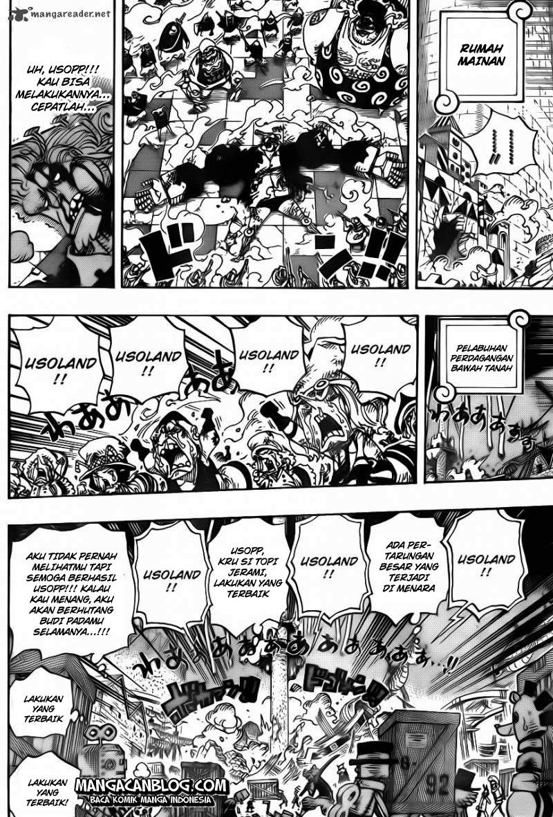 One Piece Chapter 742 Halaman 18