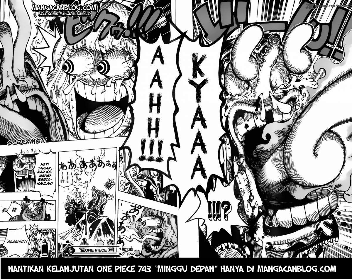 One Piece Chapter 742 Halaman 20
