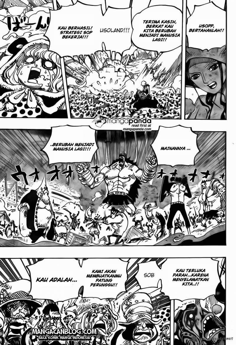One Piece Chapter 743 Halaman 11
