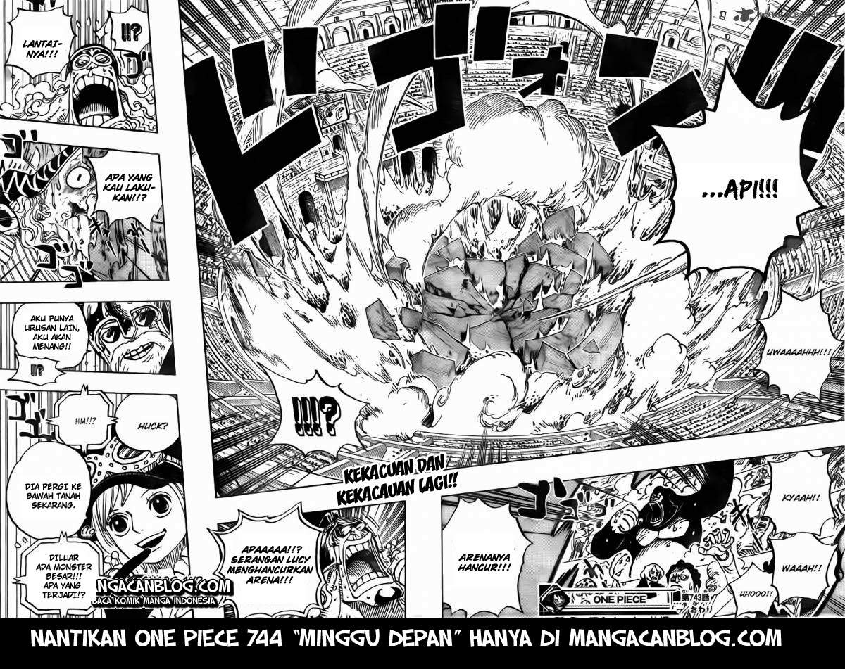 One Piece Chapter 743 Halaman 19