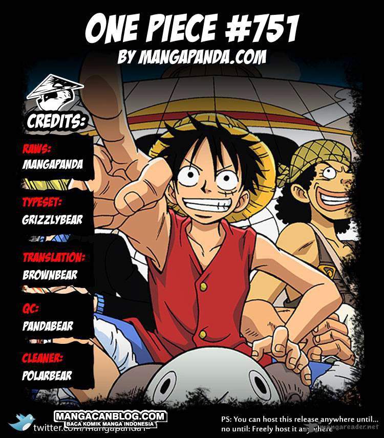 One Piece Chapter 751 Halaman 17