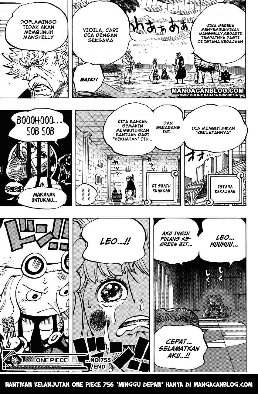 One Piece Chapter 755 Halaman 17