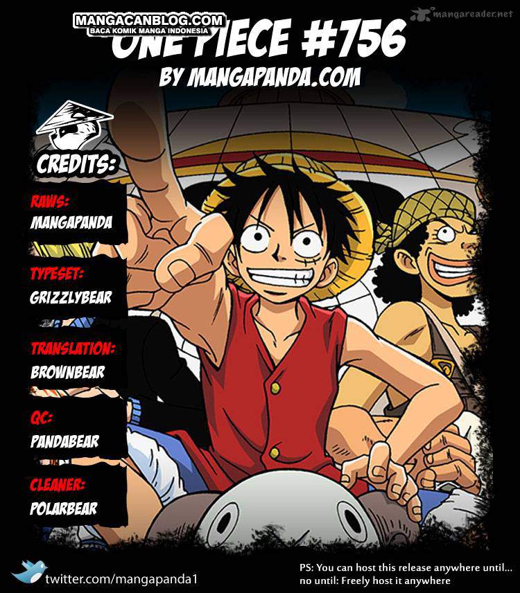 One Piece Chapter 756 Halaman 19