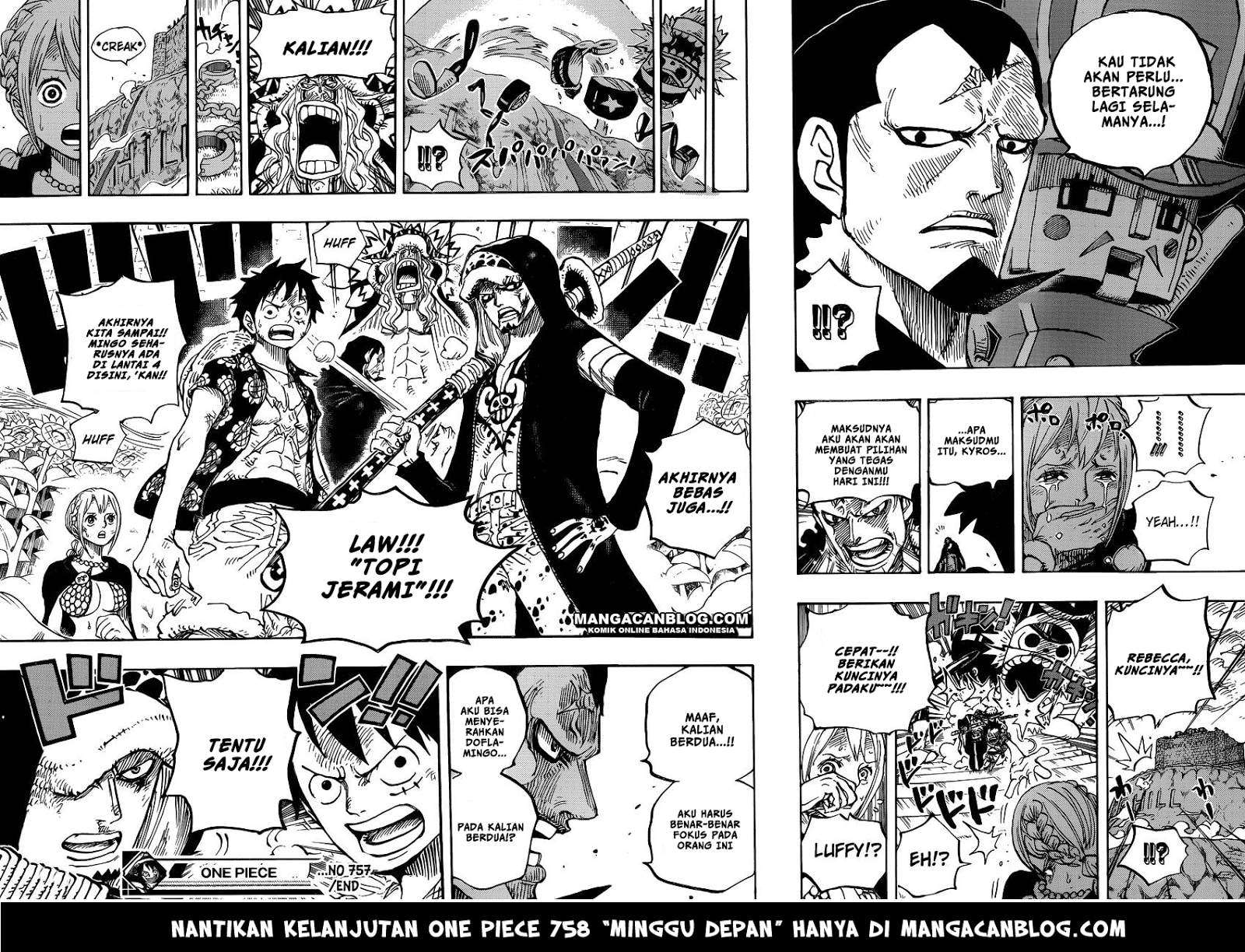 One Piece Chapter 757 Halaman 15