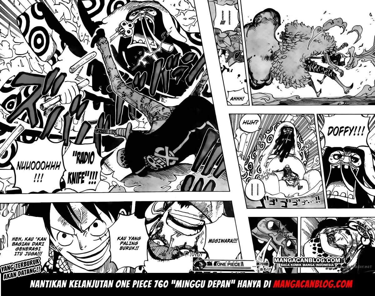One Piece Chapter 759 Halaman 16
