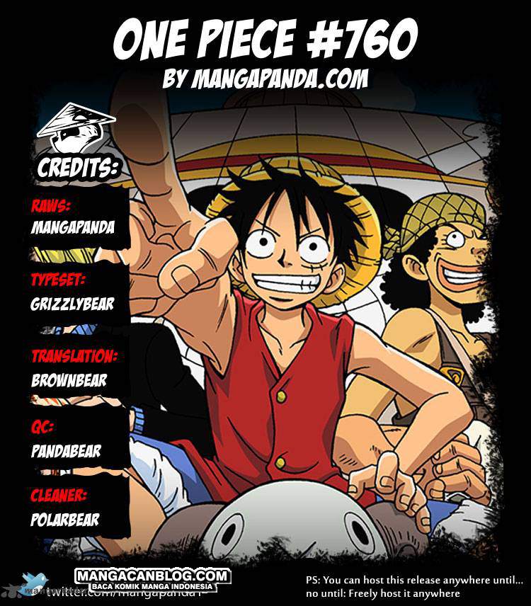 One Piece Chapter 760 Halaman 14