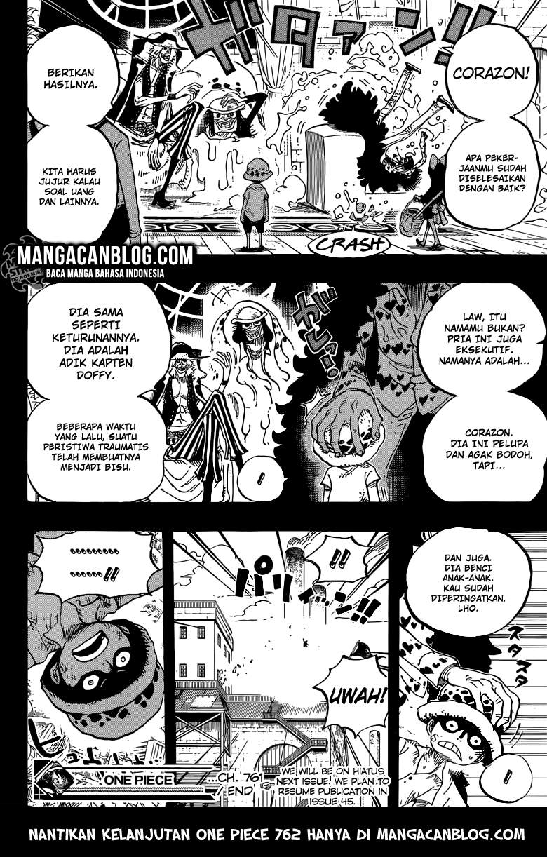 One Piece Chapter 761 Halaman 17