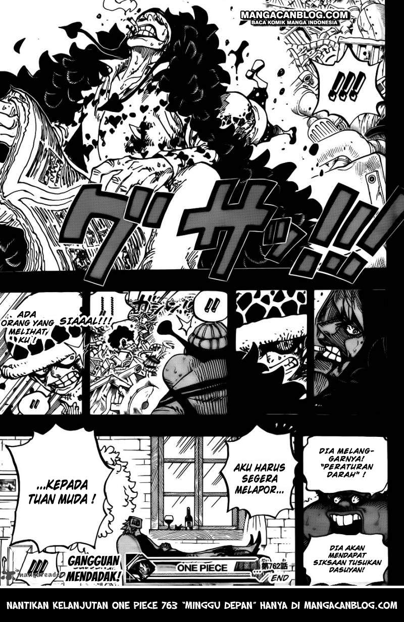 One Piece Chapter 762 Halaman 17
