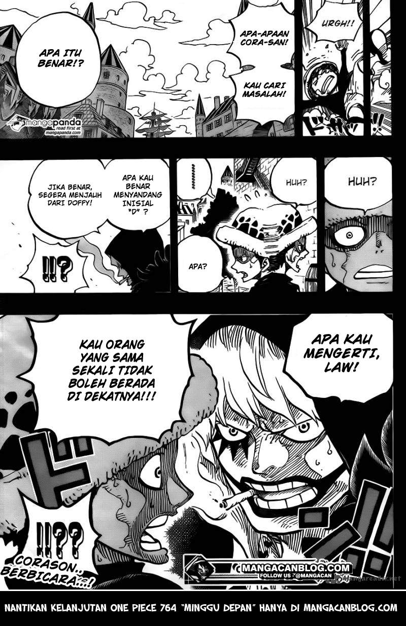 One Piece Chapter 763 Halaman 16
