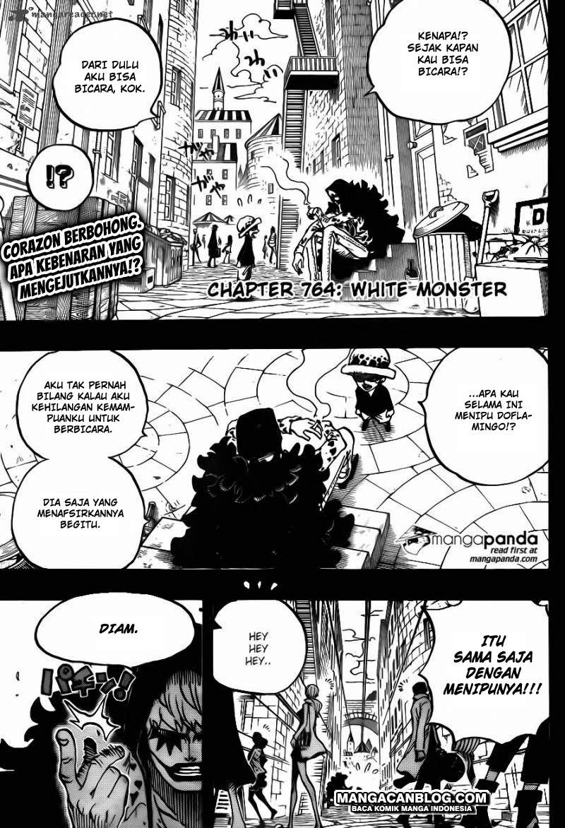 One Piece Chapter 764 Halaman 3